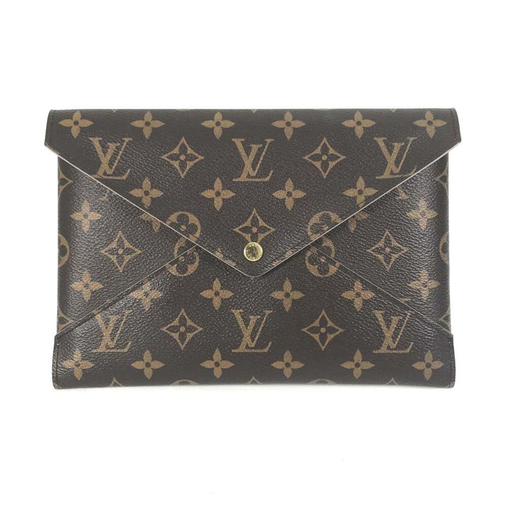 LOUIS VUITTON Brown Monogram Canvas Pochette Pouch - Picture 2 of 16